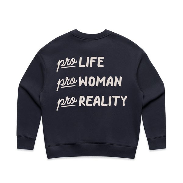 PRO REALITY WOMENS CREWNECK
