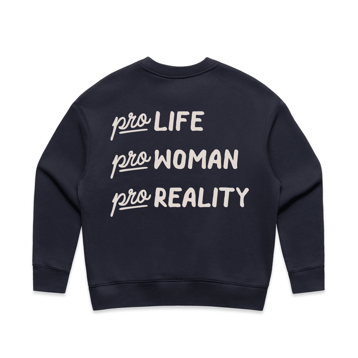 PRO REALITY WOMENS CREWNECK