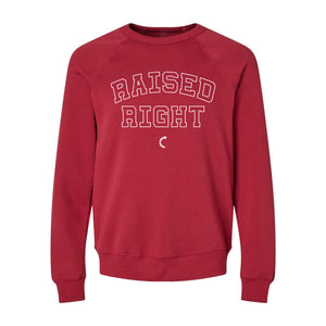 RAISED RIGHT CREWNECK - Official TPUSA Merch
