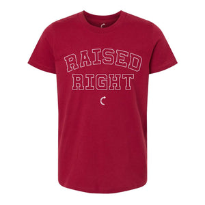 RAISED RIGHT KIDS T - SHIRT - Official TPUSA Merch