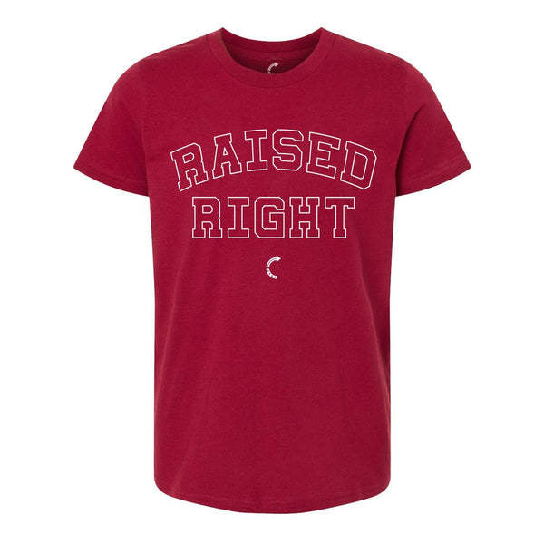 RAISED RIGHT KIDS T - SHIRT - Official TPUSA Merch