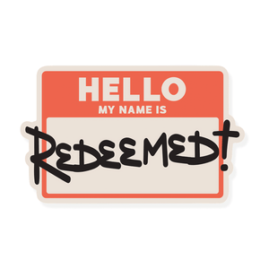 REDEEMED STICKER - Official TPUSA Merch
