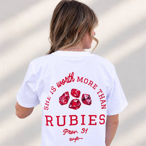 RUBIES WOMENS TEE - Official TPUSA Merch