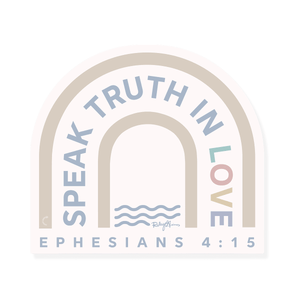 SPEAK TRUTH IN LOVE STICKER - Official TPUSA Merch
