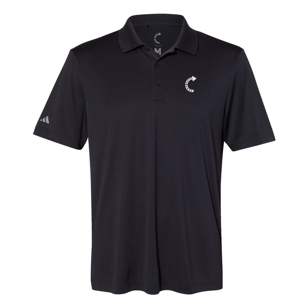 TPUSA LOGO POLO BLACK - Official TPUSA Merch