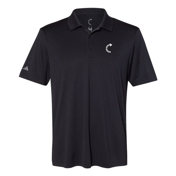 TPUSA LOGO POLO BLACK - Official TPUSA Merch