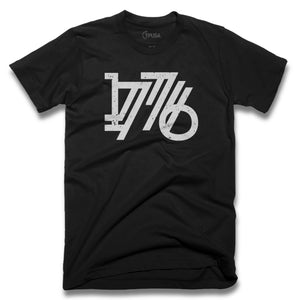 1776 T Shirt | Black - Official TPUSA Merch