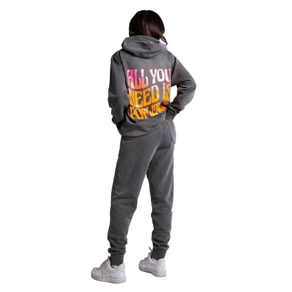 All You Need is Poplitics Hoodie | Grey - Official TPUSA Merch