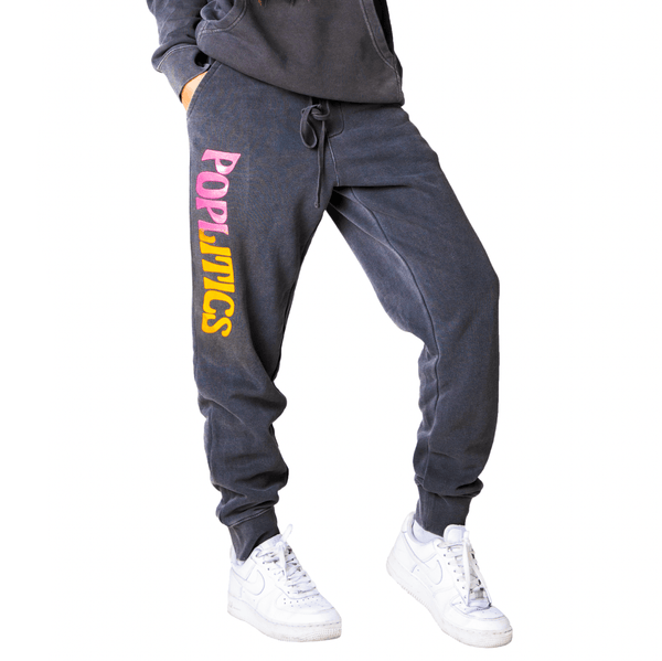 All You Need is Poplitics Joggers | Grey - Official TPUSA Merch