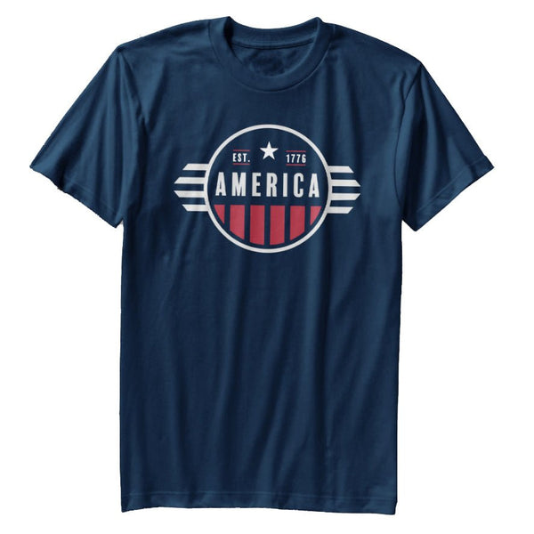 America, Est. 1776 T-Shirt | Midnight Navy - Official TPUSA Merch