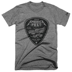 America Fest Guitar Pick T-Shirt **Limited Edition** - Official TPUSA Merch