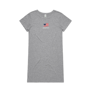 American Flag T-Shirt Dress - Official TPUSA Merch