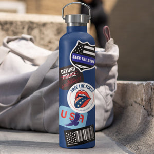 American Made Barcode Flag Sticker - Official TPUSA Merch