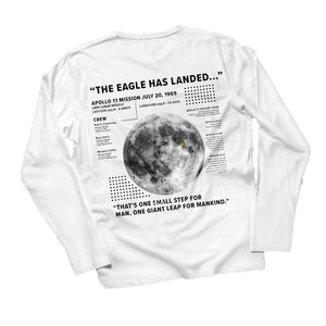 Apollo Mission Long Sleeve T-Shirt | White - Official TPUSA Merch