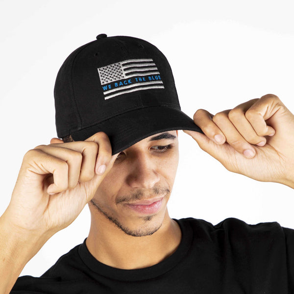 Back the Blue Hat | Black - Official TPUSA Merch