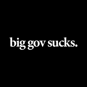 Big Gov Sucks Hat | Black - Official TPUSA Merch