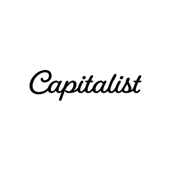 Capitalist Hat | White - Official TPUSA Merch