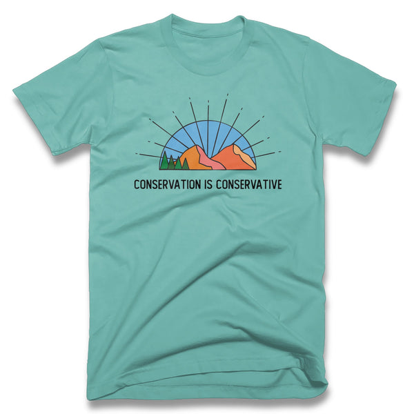 Conservation is Conservative T-shirt - Official TPUSA Merch