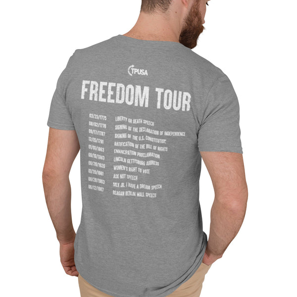 Freedom, Not Free Stuff T Shirt - Official TPUSA Merch