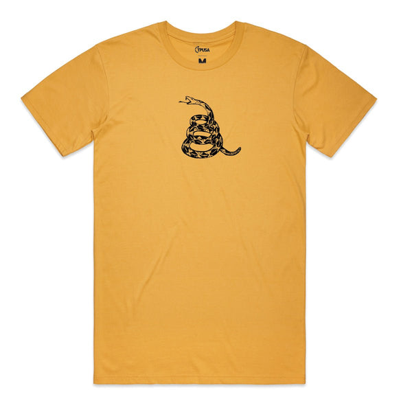 Gadsden Flag T Shirt | Black - Official TPUSA Merch