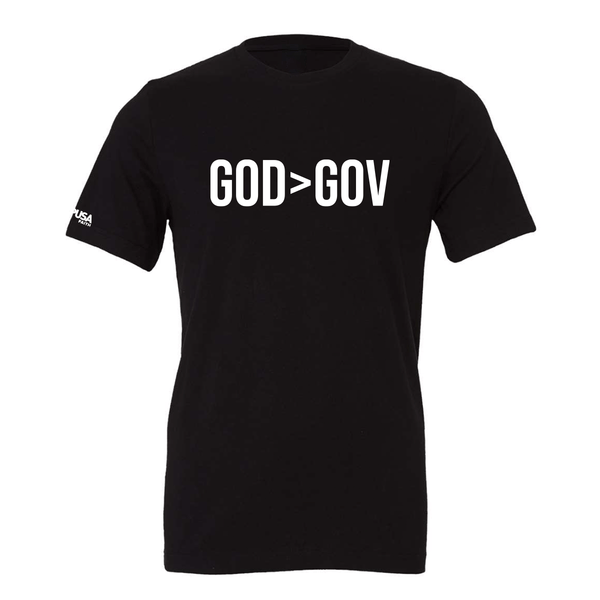 GOD>GOV T-Shirt - Official TPUSA Merch