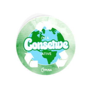 I'm a Conservative Sticker - Official TPUSA Merch