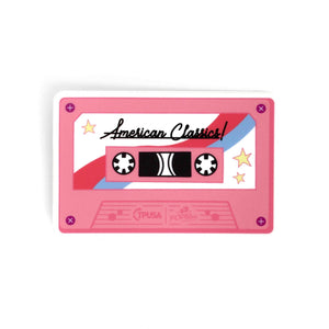 Poplitics American Classics Cassette Tape | Sticker - Official TPUSA Merch