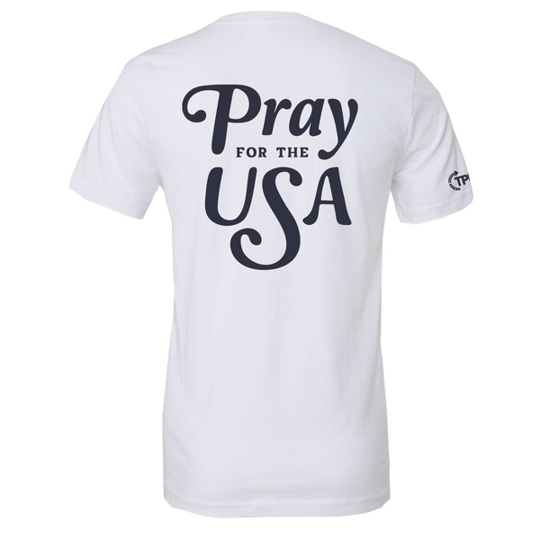 Pray for the USA T-Shirt - Official TPUSA Merch