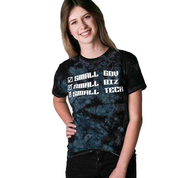 Small Gov, Biz, Tech Checklist T-Shirt