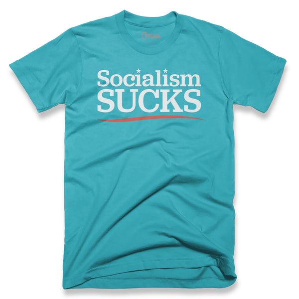 Socialism Sucks T-Shirt - Official TPUSA Merch