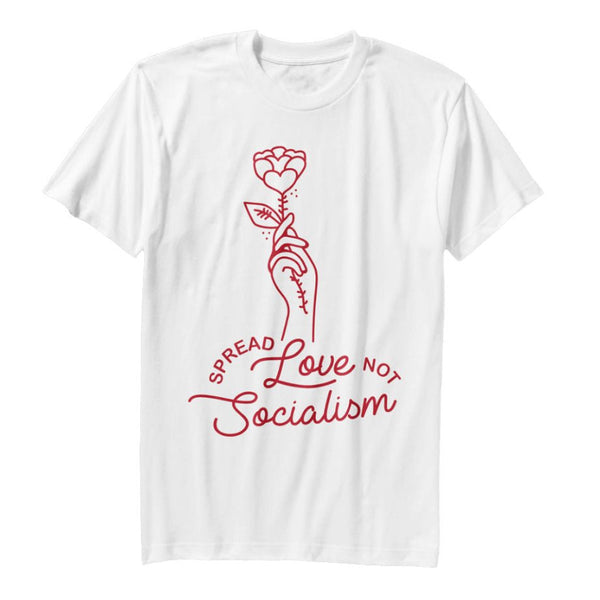 Spread Love Not Socialism T-Shirt - Official TPUSA Merch