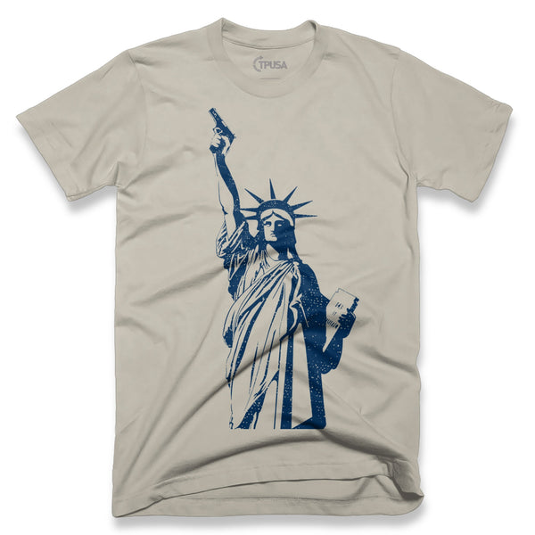 Statue of Liberty 2A T-Shirt - Official TPUSA Merch