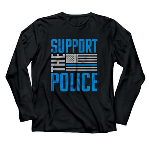 Support the Police Long Sleeve T-Shirt - Official TPUSA Merch