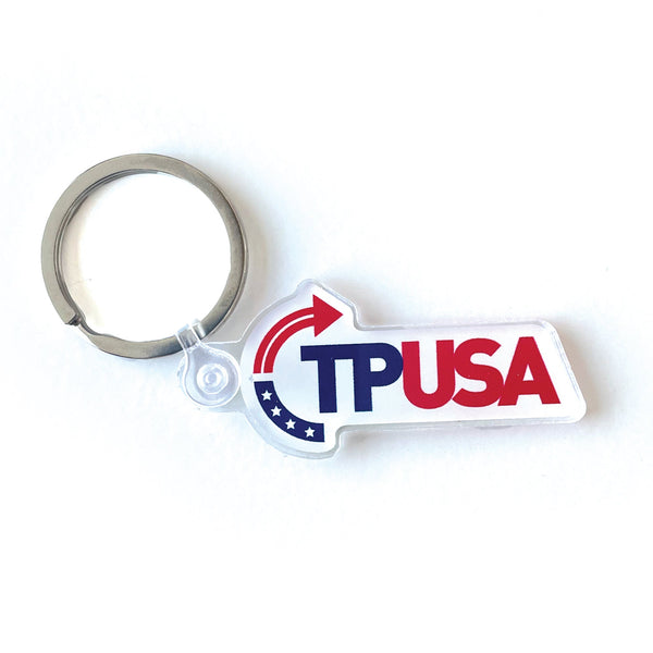 TPUSA Logo Keychain - Official TPUSA Merch