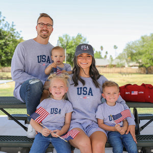 USA Est. 1776 Crewneck Sweatshirt - Official TPUSA Merch