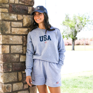 USA Est. 1776 Crewneck Sweatshirt - Official TPUSA Merch