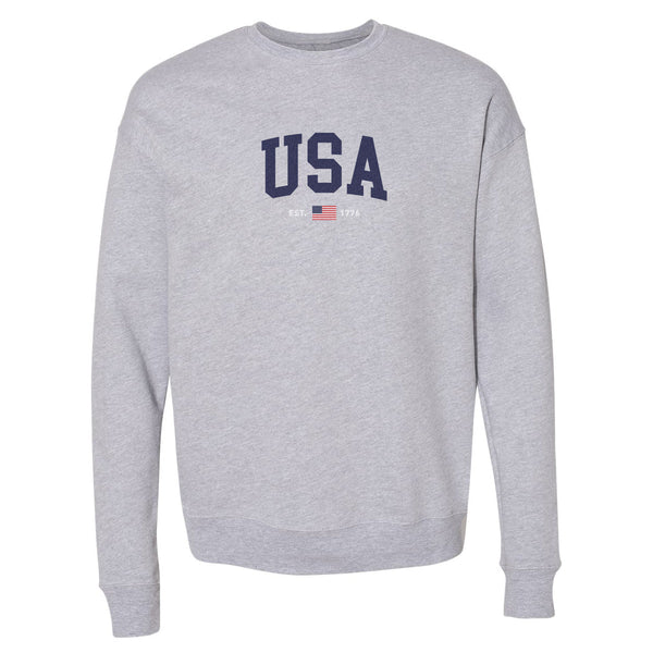 USA Est. 1776 Crewneck Sweatshirt - Official TPUSA Merch