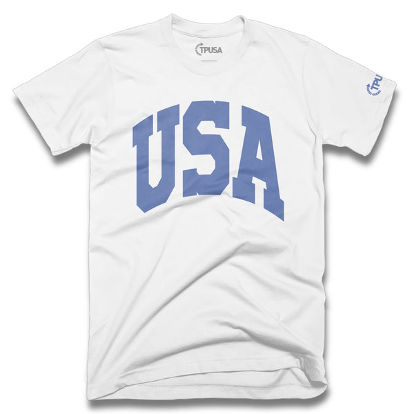 USA T Shirt | White