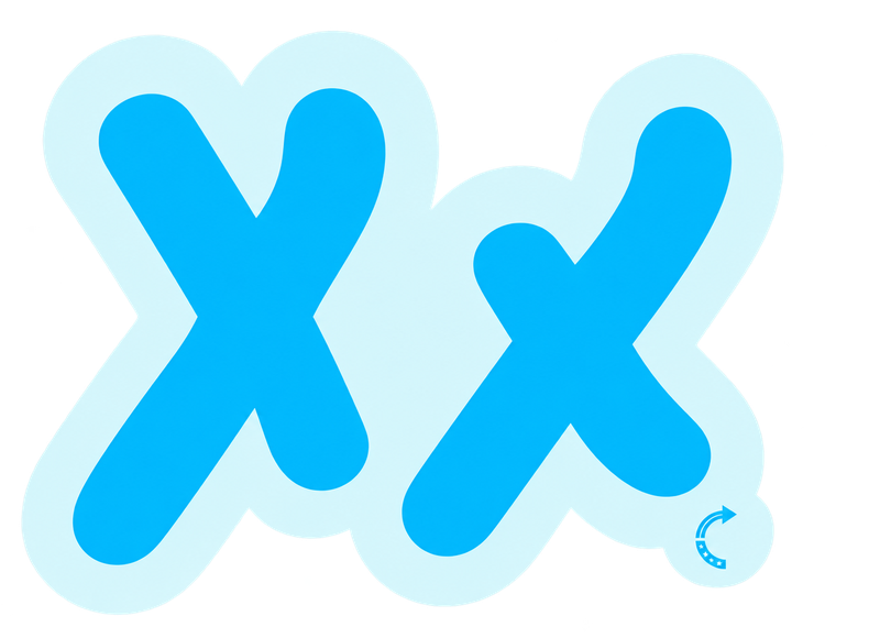 XX STICKER